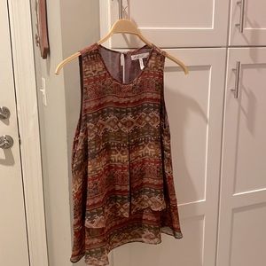 Women’s BCBGeneration M Sleeveless Top, Fall Colors